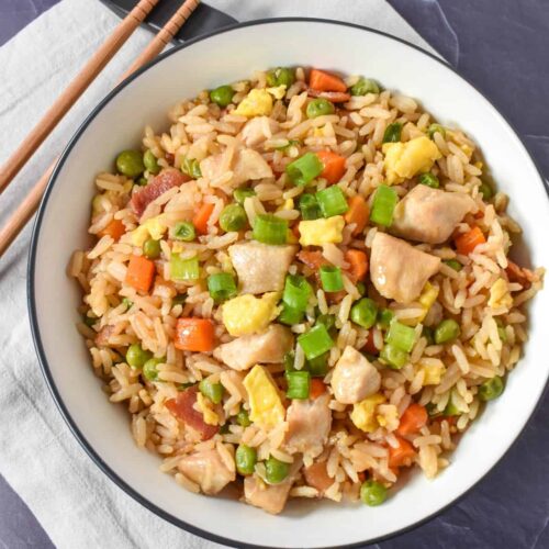 Fried Rice with Chicken